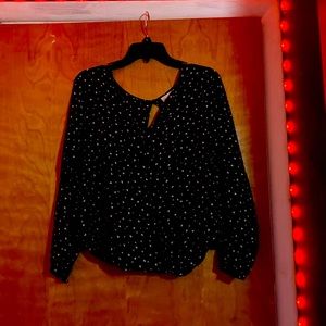 It’s see through so you have to wear a shirt under